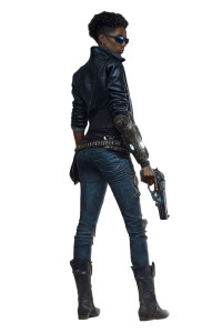 Bounty Hunter Portrait Vinyl Car Decal Sticker – Waterproof & UV-Resistant 8"