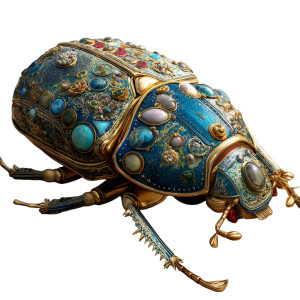 Jeweled Scarab Beetle Vinyl Car Decal Sticker – Waterproof & UV-Resistant 8" Jeweled Scarab Beetle Vinyl Car Decal Sticker – Waterproof & UV-Resistant 8"