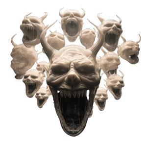 Glass Demons Vinyl Car Decal Sticker – Waterproof & UV-Resistant 8"