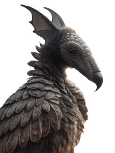 Aardvark-Vulture Hybrid Vinyl Car Decal Sticker – Waterproof & UV-Resistant 8"