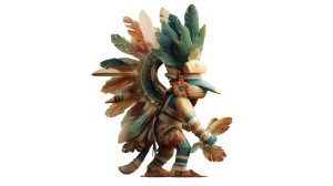 Psychedelic Sphinx God Vinyl Car Decal Sticker – Waterproof & UV-Resistant 8"