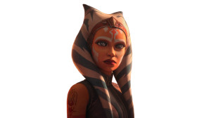 Ahsoka Tano Portrait Vinyl Car Decal Sticker – Waterproof & UV-Resistant 8"