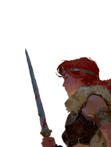 Red-Haired Warrior V7 Vinyl Car Decal Sticker – Waterproof & UV-Resistant 8" Red-Haired Warrior V7 Vinyl Car Decal Sticker – Waterproof & UV-Resistant 8"