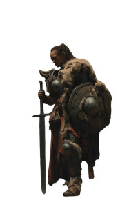 Barbarian Warrior V12 Vinyl Car Decal Sticker – Waterproof & UV-Resistant 8"