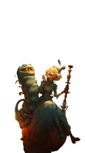 Alice'S Mushroom Dream Vinyl Car Decal Sticker – Waterproof & UV-Resistant 8"