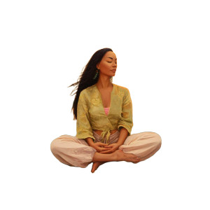 Sacred Feminine Figure V2 Vinyl Car Decal Sticker – Waterproof & UV-Resistant 8"