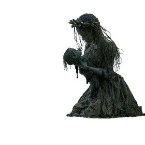 Swamp Muse Vinyl Car Decal Sticker – Waterproof & UV-Resistant 8"