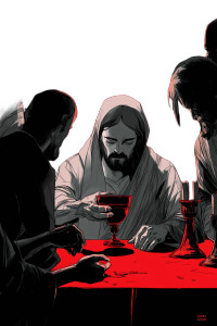 Jesus Last Supper Vinyl Car Decal Sticker – Waterproof & UV-Resistant 8"