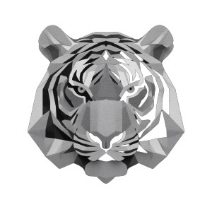Polygonal Tiger Head V2 Vinyl Car Decal Sticker – Waterproof & UV-Resistant 8" Polygonal Tiger Head V2 Vinyl Car Decal Sticker – Waterproof & UV-Resistant 8"