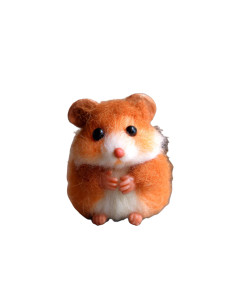 Cute Hamster Vinyl Car Decal Sticker – Waterproof & UV-Resistant 8"