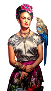 Frida Kahlo Portrait V3 Vinyl Car Decal Sticker – Waterproof & UV-Resistant 8"
