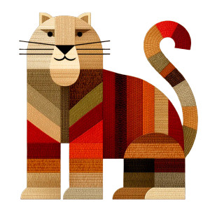 Geometric Zodiac Animals Vinyl Car Decal Sticker – Waterproof & UV-Resistant 8"