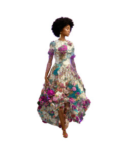 Afro-Surreal Woman Vinyl Car Decal Sticker – Waterproof & UV-Resistant 8" Afro-Surreal Woman Vinyl Car Decal Sticker – Waterproof & UV-Resistant 8"