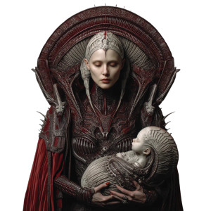 Biotech Matriarch Vinyl Car Decal Sticker – Waterproof & UV-Resistant 8"