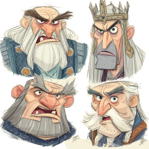 Angry Orc Icons Vinyl Car Decal Sticker – Waterproof & UV-Resistant 8"