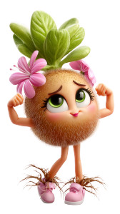 Kiwi Fruit Girl Vinyl Car Decal Sticker – Waterproof & UV-Resistant 8" Kiwi Fruit Girl Vinyl Car Decal Sticker – Waterproof & UV-Resistant 8"