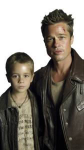 Young Brad Pitt Vinyl Car Decal Sticker – Waterproof & UV-Resistant 8"