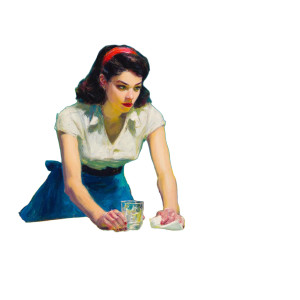 Mysterious Bar Scene Vinyl Car Decal Sticker – Waterproof & UV-Resistant 8"