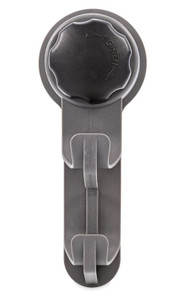 Camco Multi Purpose Hook 44028 Twist-Turn Mechanical Suction Cup Design; Use To Hang Towels/Clothes; Gray Double Hook/Black Knob; UV Stabilized Polypropylene; Single Camco Multi Purpose Hook 44028 Twist-Turn Mechanical Suction Cup Design; Use To Hang Towels/Clothes; Gray Double Hook/Black Knob; UV Stabilized Polypropylene; Single