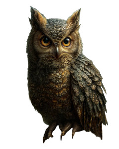 Wise Old Owl Vinyl Car Decal Sticker – Waterproof & UV-Resistant 8" Wise Old Owl Vinyl Car Decal Sticker – Waterproof & UV-Resistant 8"