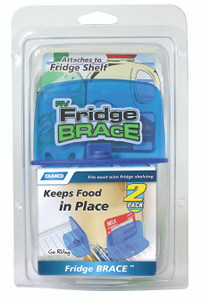 Camco Refrigerator Content Brace | Set of 2 Shelf Braces | Prevent Messy Spills | Made in USA Camco Refrigerator Content Brace | Set of 2 Shelf Braces | Prevent Messy Spills | Made in USA