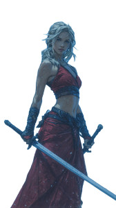 Nordic Valkyrie Dance Vinyl Car Decal Sticker – Waterproof & UV-Resistant 8"