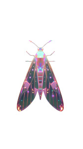 Chrom Butterfly V2 Vinyl Car Decal Sticker – Waterproof & UV-Resistant 8"