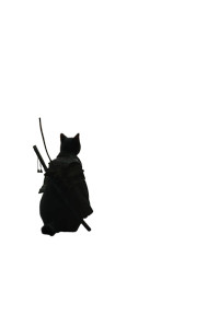 Samurai Cat V43 Vinyl Car Decal Sticker – Waterproof & UV-Resistant 8" Samurai Cat V43 Vinyl Car Decal Sticker – Waterproof & UV-Resistant 8"