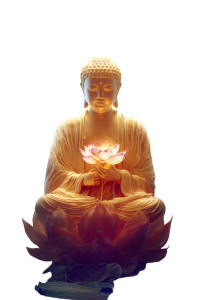 Meditating Buddha V4 Vinyl Car Decal Sticker – Waterproof & UV-Resistant 8"