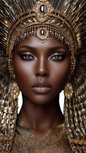 Egyptian Queen V2 Vinyl Car Decal Sticker – Waterproof & UV-Resistant 8"