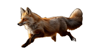 Red Fox Running V2 Vinyl Car Decal Sticker – Waterproof & UV-Resistant 8" Red Fox Running V2 Vinyl Car Decal Sticker – Waterproof & UV-Resistant 8"