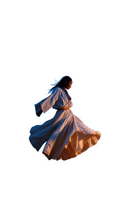 Ritual Dance Twilight Vinyl Car Decal Sticker – Waterproof & UV-Resistant 8"