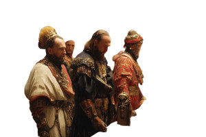 Medieval Gathering Hall Vinyl Car Decal Sticker – Waterproof & UV-Resistant 8"