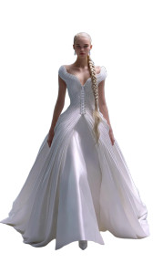 Elegant Fashion Model V5 Vinyl Car Decal Sticker – Waterproof & UV-Resistant 8"