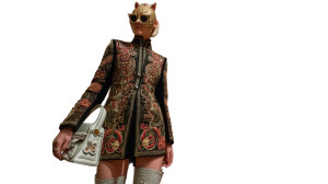 Feline Fashion Icon Vinyl Car Decal Sticker – Waterproof & UV-Resistant 8"