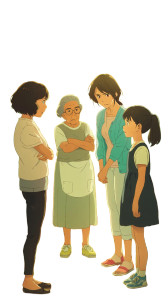 Family Standoff Vinyl Car Decal Sticker – Waterproof & UV-Resistant 8"