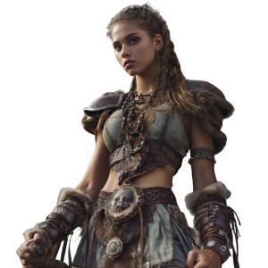Russian Female Barbarian Vinyl Car Decal Sticker – Waterproof & UV-Resistant 8" Russian Female Barbarian Vinyl Car Decal Sticker – Waterproof & UV-Resistant 8"