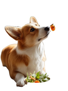 Corgi Salad Moment Vinyl Car Decal Sticker – Waterproof & UV-Resistant 8" Corgi Salad Moment Vinyl Car Decal Sticker – Waterproof & UV-Resistant 8"