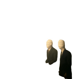 Mystic Suited Men Vinyl Car Decal Sticker – Waterproof & UV-Resistant 8"