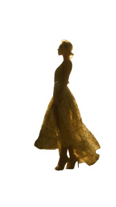 Elegant Evening Dress V2 Vinyl Car Decal Sticker – Waterproof & UV-Resistant 8"