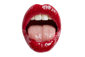 Red Lips Tongue V5 Vinyl Car Decal Sticker – Waterproof & UV-Resistant 8"