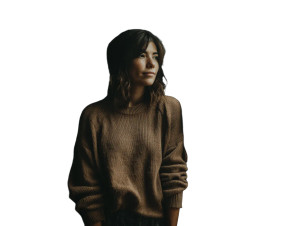 Melancholic Girl By Window Vinyl Car Decal Sticker – Waterproof & UV-Resistant 8"