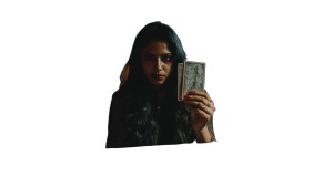 Mystic Tarot Reader Vinyl Car Decal Sticker – Waterproof & UV-Resistant 8"