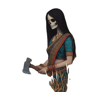 Surreal Horror Figure V2 Vinyl Car Decal Sticker – Waterproof & UV-Resistant 8"