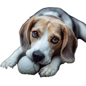 Beagle Playing Ball Vinyl Car Decal Sticker – Waterproof & UV-Resistant 8" Beagle Playing Ball Vinyl Car Decal Sticker – Waterproof & UV-Resistant 8"
