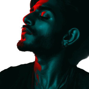 Pakistani Man Portrait Vinyl Car Decal Sticker – Waterproof & UV-Resistant 8"