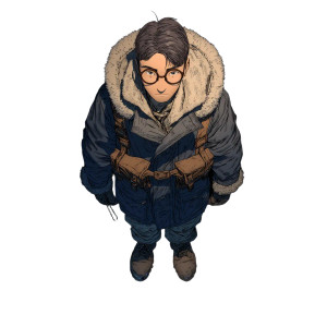 1930 Arctic Student Vinyl Car Decal Sticker – Waterproof & UV-Resistant 8"