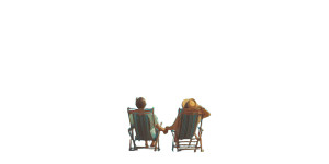 Couple On Beach Vinyl Car Decal Sticker – Waterproof & UV-Resistant 8" Couple On Beach Vinyl Car Decal Sticker – Waterproof & UV-Resistant 8"