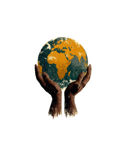 Hands Holding Earth V2 Vinyl Car Decal Sticker – Waterproof & UV-Resistant 8" Hands Holding Earth V2 Vinyl Car Decal Sticker – Waterproof & UV-Resistant 8"
