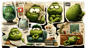 Alien-Girl Stickers Vinyl Car Decal Sticker – Waterproof & UV-Resistant 8"